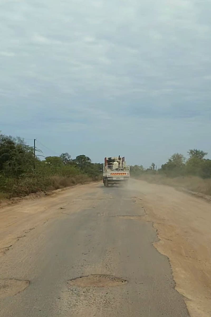 Strasse im südlichen Afrika